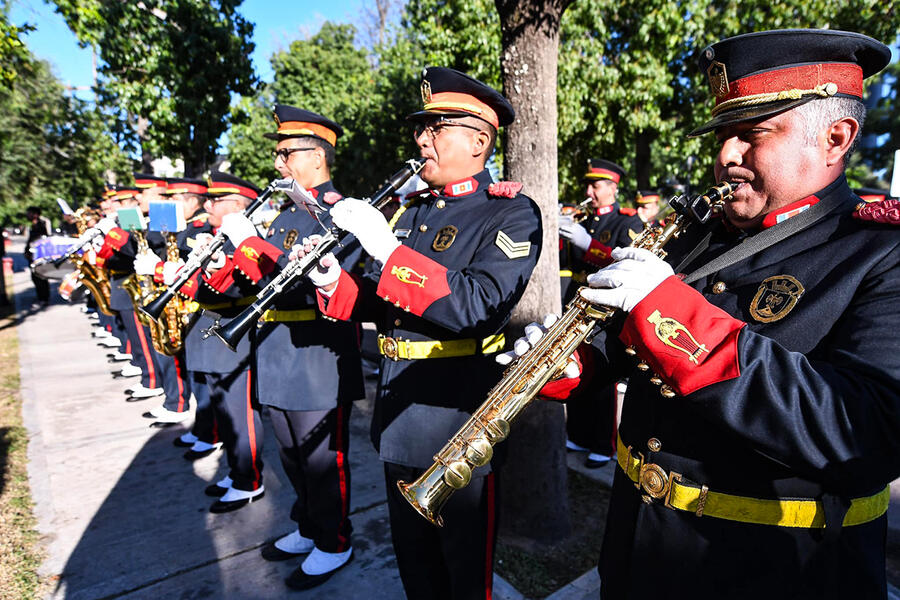 Acto oficial por el 78º aniversario de la Independencia de la República Árabe Siria en Santiago del Estero | Abril 17, 2024 (Foto: SSL Santiago del Estero)