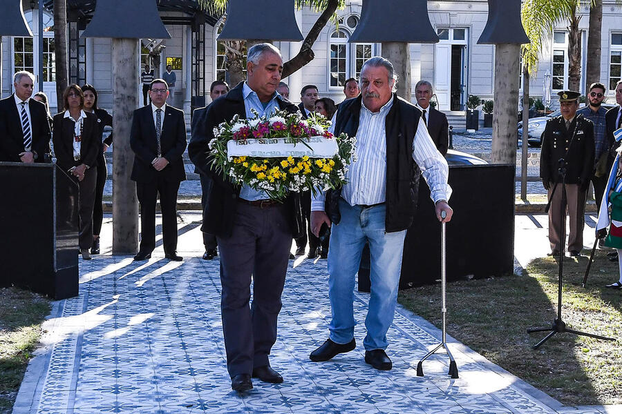 Acto oficial por el 78º aniversario de la Independencia de la República Árabe Siria en Santiago del Estero | Abril 17, 2024 (Foto: SSL Santiago del Estero)