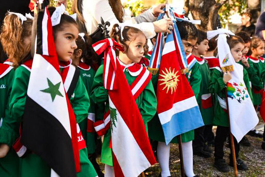 Acto oficial por el 78º aniversario de la Independencia de la República Árabe Siria en Santiago del Estero | Abril 17, 2024 (Foto: SSL Santiago del Estero)