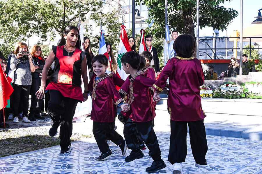 Acto oficial por el 78º aniversario de la Independencia de la República Árabe Siria en Santiago del Estero | Abril 17, 2024 (Foto: SSL Santiago del Estero)