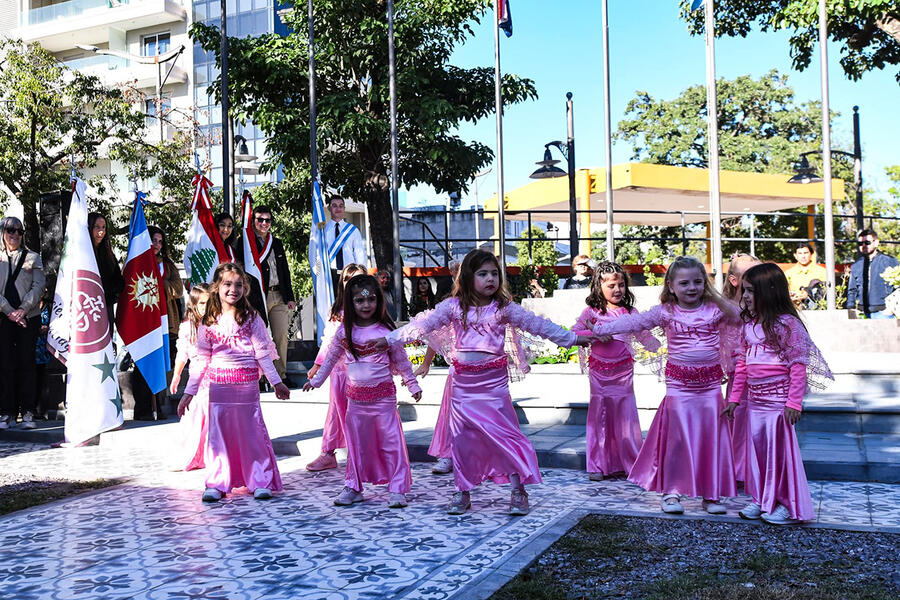 Acto oficial por el 78º aniversario de la Independencia de la República Árabe Siria en Santiago del Estero | Abril 17, 2024 (Foto: SSL Santiago del Estero)