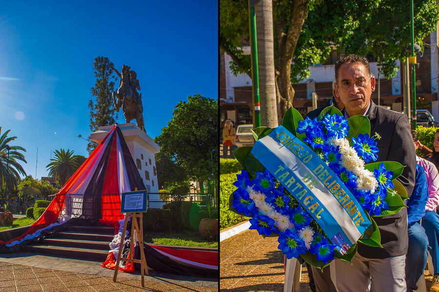 Acto oficial por el 78º aniversario de la Independencia de la República Árabe Siria en Tartagal | Abril 17, 2024 (Foto: SSL Tartagal)