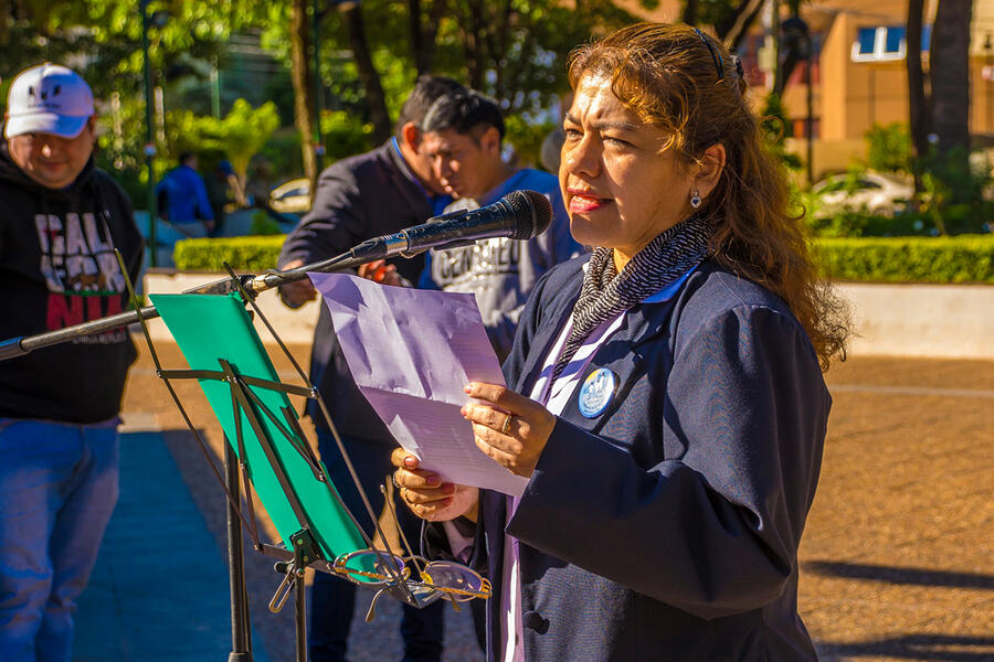 Acto oficial por el 78º aniversario de la Independencia de la República Árabe Siria en Tartagal | Abril 17, 2024 (Foto: SSL Tartagal)