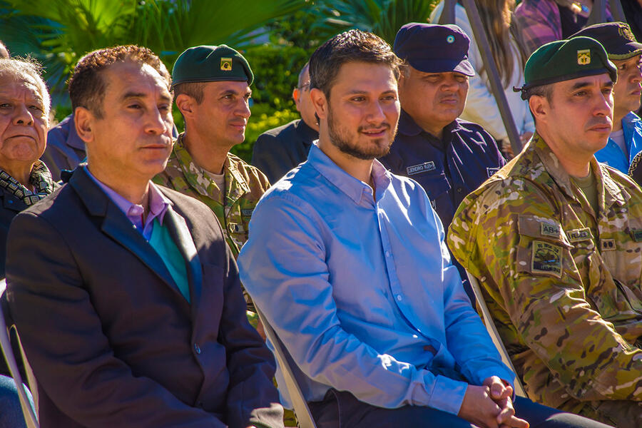 Acto oficial por el 78º aniversario de la Independencia de la República Árabe Siria en Tartagal | Abril 17, 2024 (Foto: SSL Tartagal)