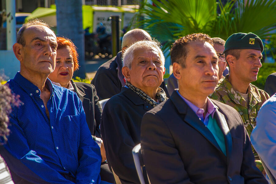 Acto oficial por el 78º aniversario de la Independencia de la República Árabe Siria en Tartagal | Abril 17, 2024 (Foto: SSL Tartagal)