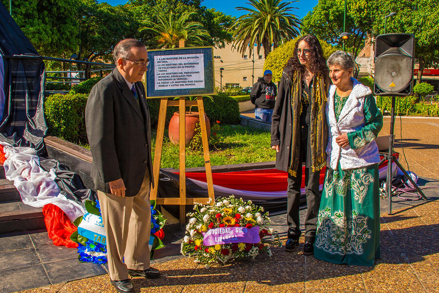 Acto oficial por el 78º aniversario de la Independencia de la República Árabe Siria en Tartagal | Abril 17, 2024 (Foto: SSL Tartagal)