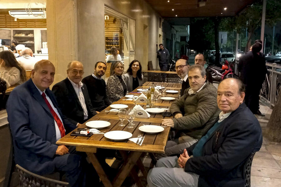 Cena junto a las autoridades de la SSL de Tucumán y la SSL de Concepción | Abril 25, 2024 (Foto: SSL Tucumán)