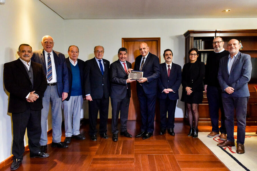 Audiencia del Sr. Embajador con el Vicegobernador de Tucumán, Dr. Miguel Ángel Acevedo | Abril 26, 2024 (Foto: H. Legislatura de Tucumán)