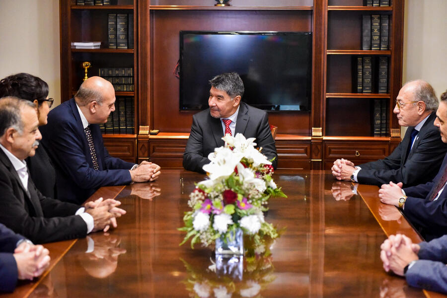 Audiencia del Sr. Embajador con el Vicegobernador de Tucumán, Dr. Miguel Ángel Acevedo | Abril 26, 2024 (Foto: H. Legislatura de Tucumán)