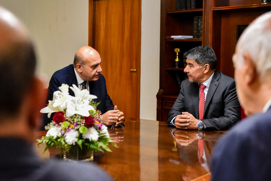 Audiencia del Sr. Embajador con el Vicegobernador de Tucumán, Dr. Miguel Ángel Acevedo | Abril 26, 2024 (Foto: H. Legislatura de Tucumán)