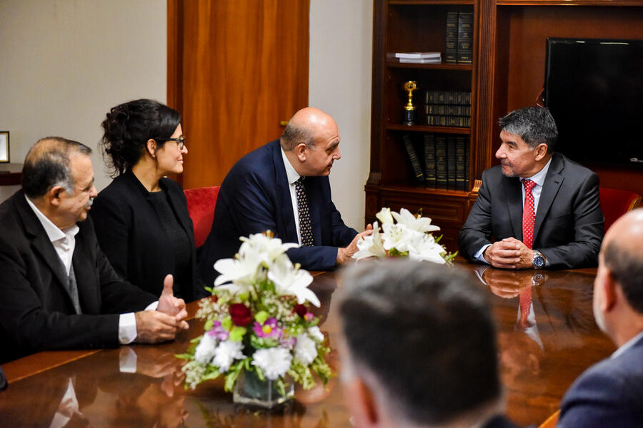 Audiencia del Sr. Embajador con el Vicegobernador de Tucumán, Dr. Miguel Ángel Acevedo | Abril 26, 2024 (Foto: H. Legislatura de Tucumán)