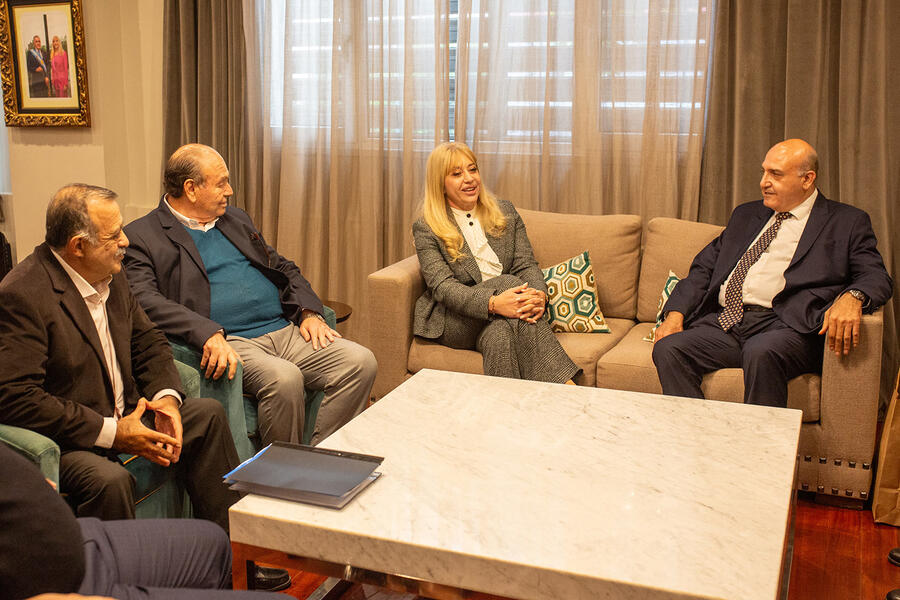 La Sra. Intendenta de San Miguel de Tucumán, Dra. Rossana Chahla recibe en audiencia al Sr. Embajador de Siria | Abril 26, 2024 (Foto: Intendencia SMT)