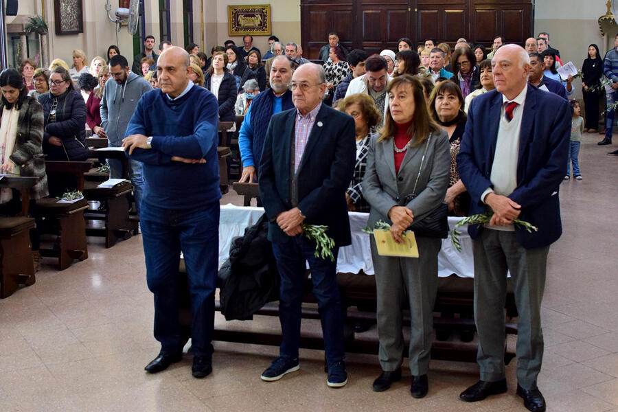 Oficio de Domingo de Ramos en la Iglesia Católica Ortodoxa Antioquena de Tucumán | Abril 28, 2024 (Foto: Iglesia Católica Ortodoxa Antioquena de Tucumán)