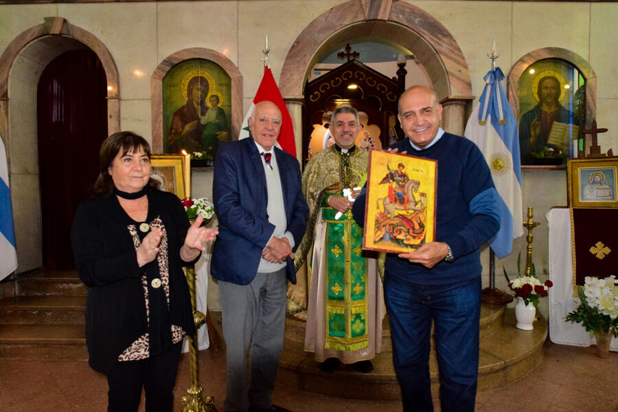 Oficio de Domingo de Ramos en la Iglesia Católica Ortodoxa Antioquena de Tucumán | Abril 28, 2024 (Foto: Iglesia Católica Ortodoxa Antioquena de Tucumán)