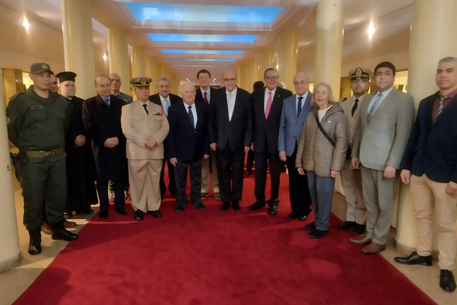 El Sr. Embajador rindió honores a la Bandera Argentina y al Gral. Manuel Belgrano en el Monumento a la Bandera (Julio 25, 2024)