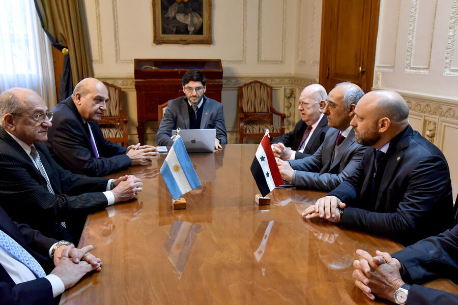 El Sr. Embajador sostuvo encuentro con el Sr. Gobernador de la Provincia de Santa Fe, Lic. Maximiliano Pullaro (Julio 26, 2024)