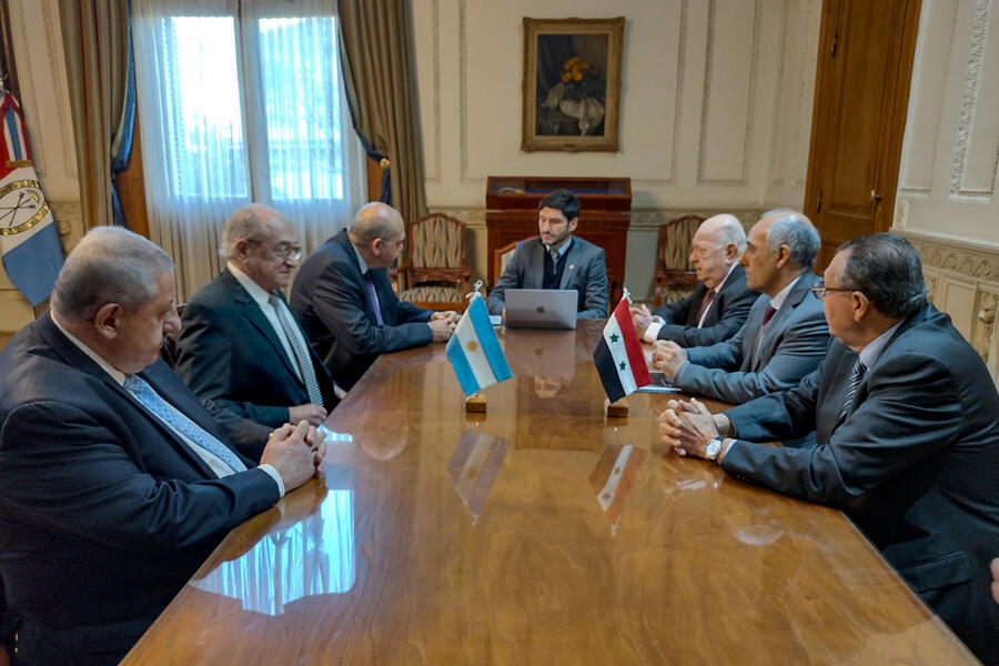 El Sr. Embajador sostuvo encuentro con el Sr. Gobernador de la Provincia de Santa Fe, Lic. Maximiliano Pullaro (Julio 26, 2024)