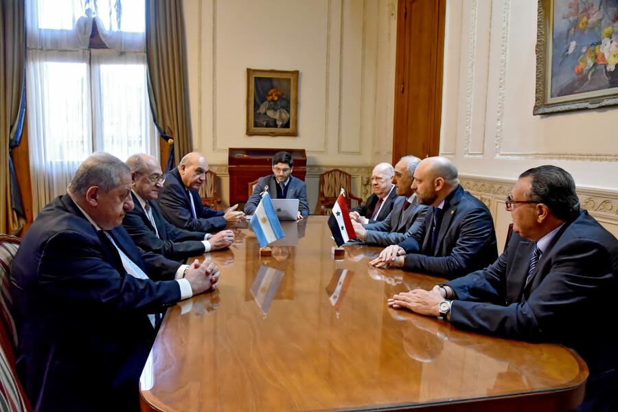 El Sr. Embajador sostuvo encuentro con el Sr. Gobernador de la Provincia de Santa Fe, Lic. Maximiliano Pullaro (Julio 26, 2024)