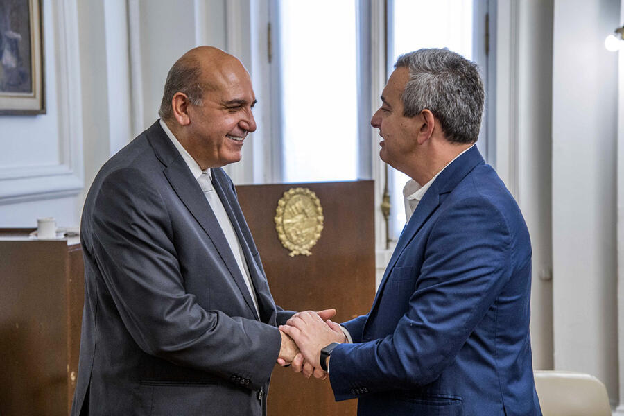 El Sr. Embajador sostuvo encuentro con el Sr. Intendente de la Ciudad de Rosario, Dr. Pablo Javkin (Julio 25, 2024)