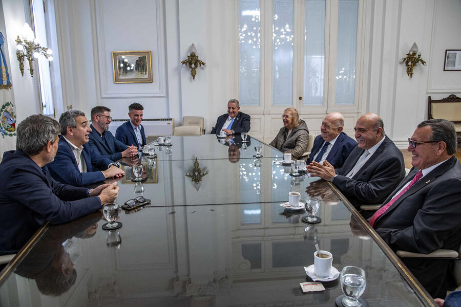 El Sr. Embajador sostuvo encuentro con el Sr. Intendente de la Ciudad de Rosario, Dr. Pablo Javkin (Julio 25, 2024)