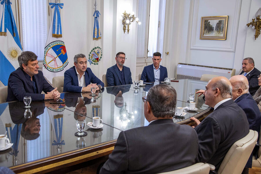 El Sr. Embajador sostuvo encuentro con el Sr. Intendente de la Ciudad de Rosario, Dr. Pablo Javkin (Julio 25, 2024)