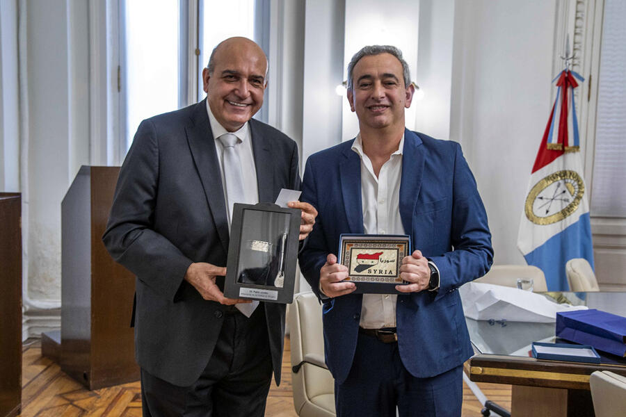 El Sr. Embajador sostuvo encuentro con el Sr. Intendente de la Ciudad de Rosario, Dr. Pablo Javkin (Julio 25, 2024)