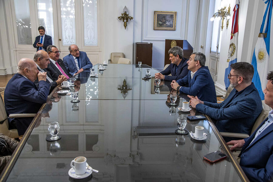 El Sr. Embajador sostuvo encuentro con el Sr. Intendente de la Ciudad de Rosario, Dr. Pablo Javkin (Julio 25, 2024)