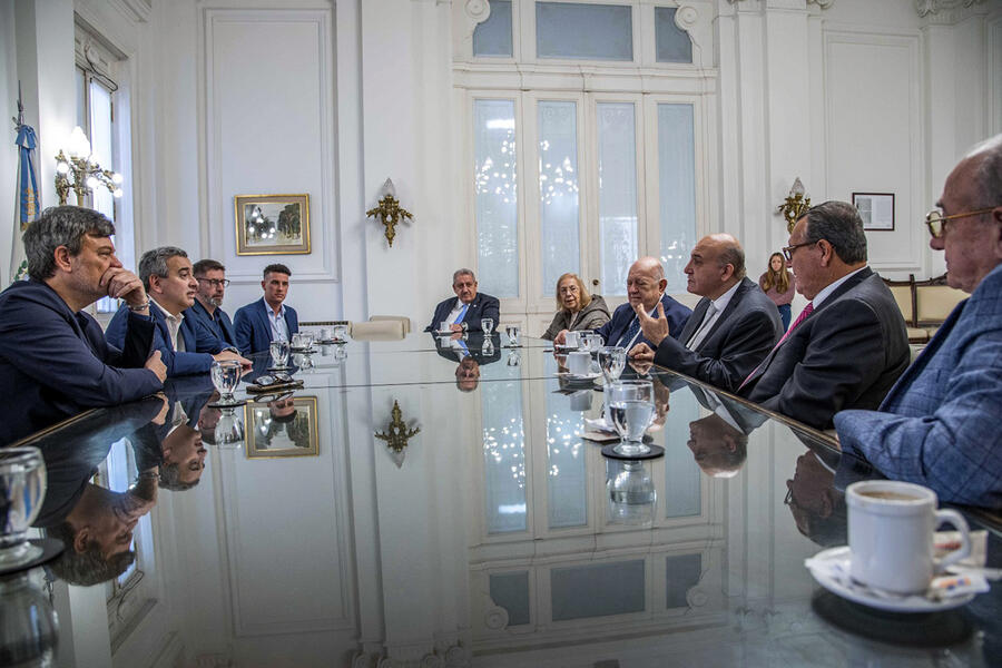 El Sr. Embajador sostuvo encuentro con el Sr. Intendente de la Ciudad de Rosario, Dr. Pablo Javkin (Julio 25, 2024)
