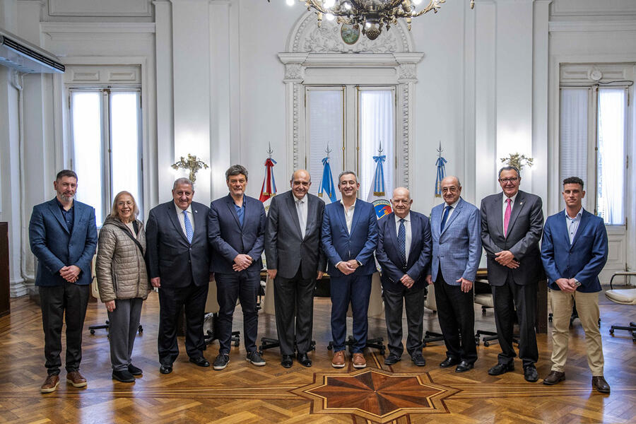 El Sr. Embajador sostuvo encuentro con el Sr. Intendente de la Ciudad de Rosario, Dr. Pablo Javkin (Julio 25, 2024)