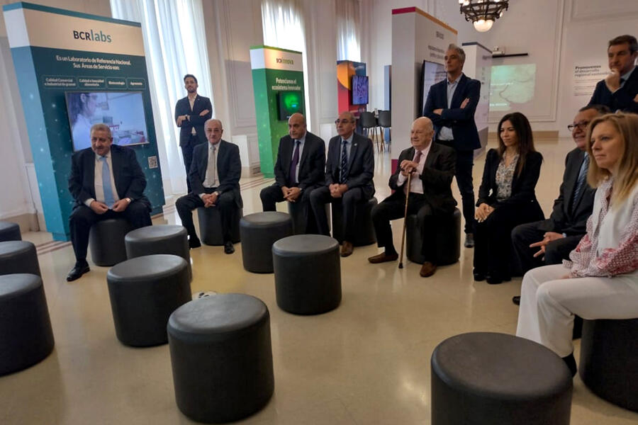 El Sr. Embajador sostuvo encuentro con el presidente de la Bolsa de Comercio de Rosario, Miguel Simioni y autoridades del Directorio de la BCR (Julio 26, 2024)