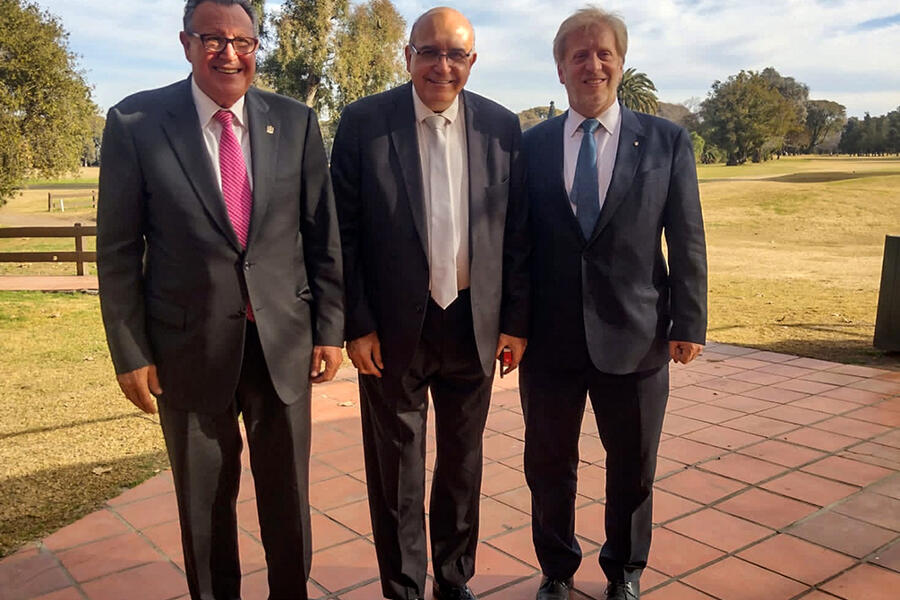 El Sr. Embajador fue agasajado por el Cuerpo Consular acreditado en Rosario, con un almuerzo en el Jockey Club (Julio 25, 2024)