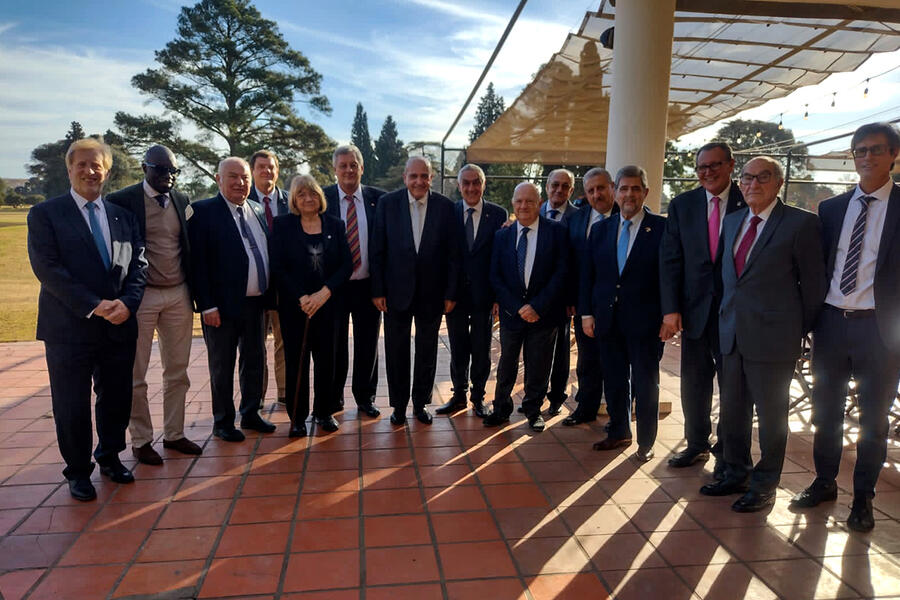 El Sr. Embajador fue agasajado por el Cuerpo Consular acreditado en Rosario, con un almuerzo en el Jockey Club (Julio 25, 2024)