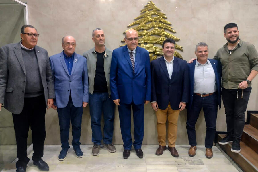 El Sr. Embajador visitó y se reunió con autoridades de la Sociedad Libanesa (Julio 24, 2024)