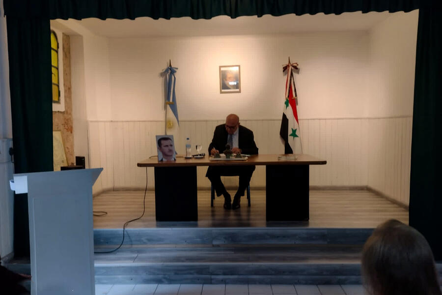 El Sr. Embajador visitó el Centro Cultural Árabe y recibió los saludos de directivos de entidades hermanas de la ciudad y la provincia de Santa Fe (Julio 26, 2024)
