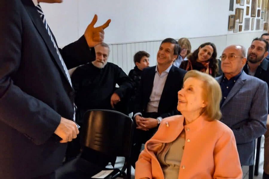 El Sr. Embajador visitó el Centro Cultural Árabe y recibió los saludos de directivos de entidades hermanas de la ciudad y la provincia de Santa Fe (Julio 26, 2024)