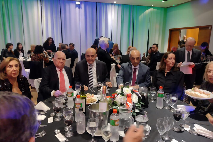 El Sr. Embajador fue agasajado con una cena de honor en el Salón Siriano del Club Social Argentino Sirio (Julio 26, 2024)