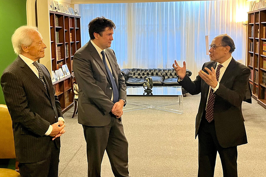 Brindis despedida al Sr. Embajador de Egipto ofrecido por el CARI | Agosto 27, 2024 (Foto: CARI)