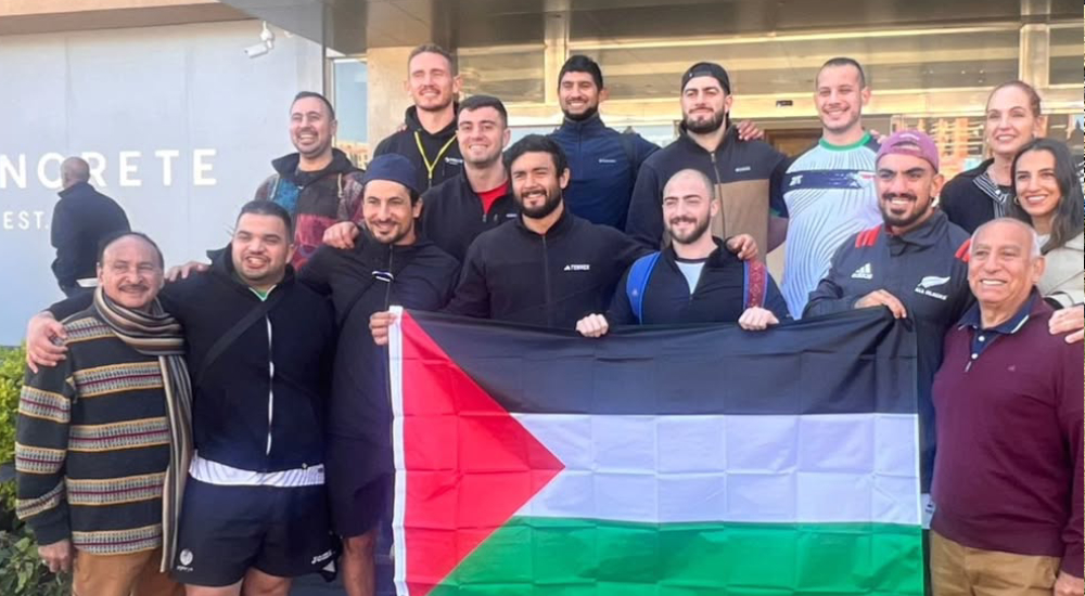 Palestina participó en el Arab Rugby Sevens con un equipo de la ...