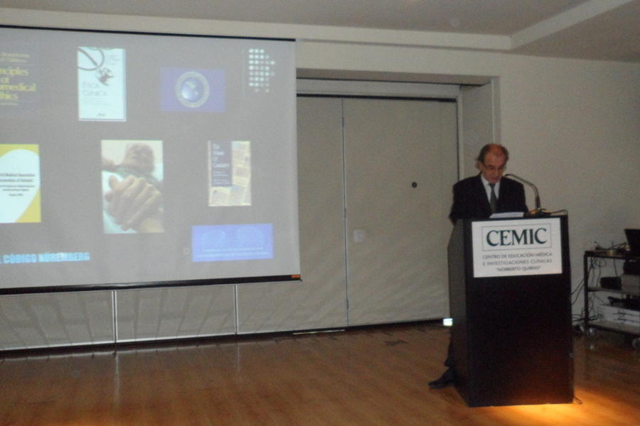 Dr. Juan Carlos Tealdi, especialista en bioética