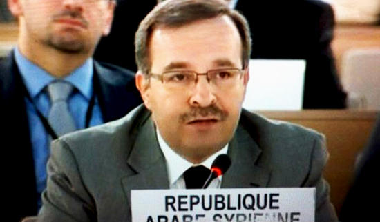 Embajador sirio ante el Vaticano Hussam Addin Ala