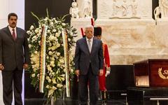 En su gira oficial, Mahmud Abbas, firmó acuerdos con Venezuela