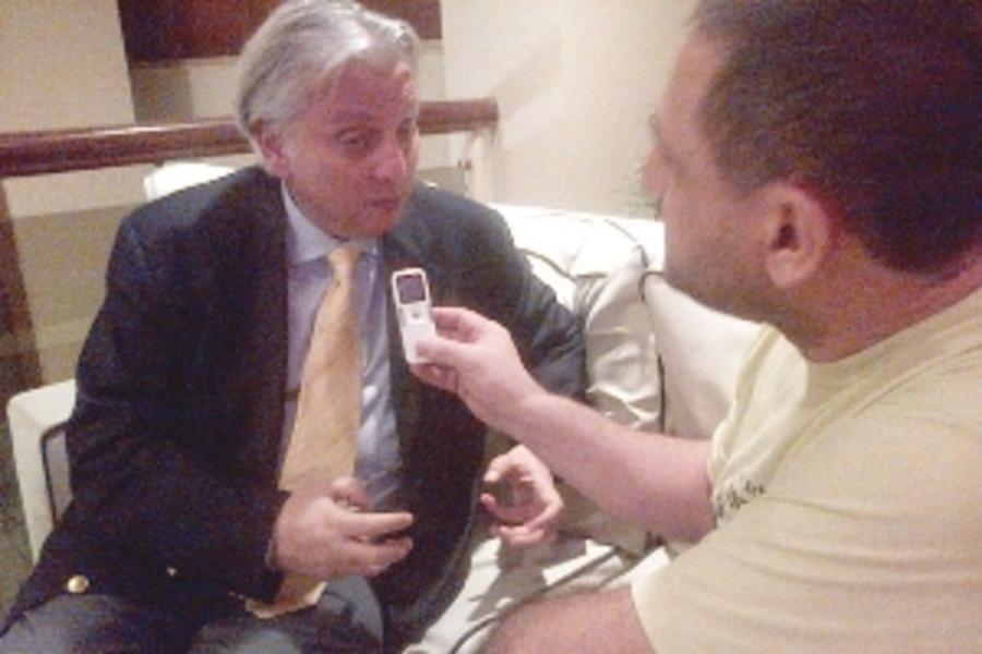 Andary habló con EL LIBERAL sobre la entrega de la ciudadanía libanesa. 