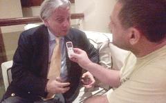 Andary habló con EL LIBERAL sobre la entrega de la ciudadanía libanesa. 