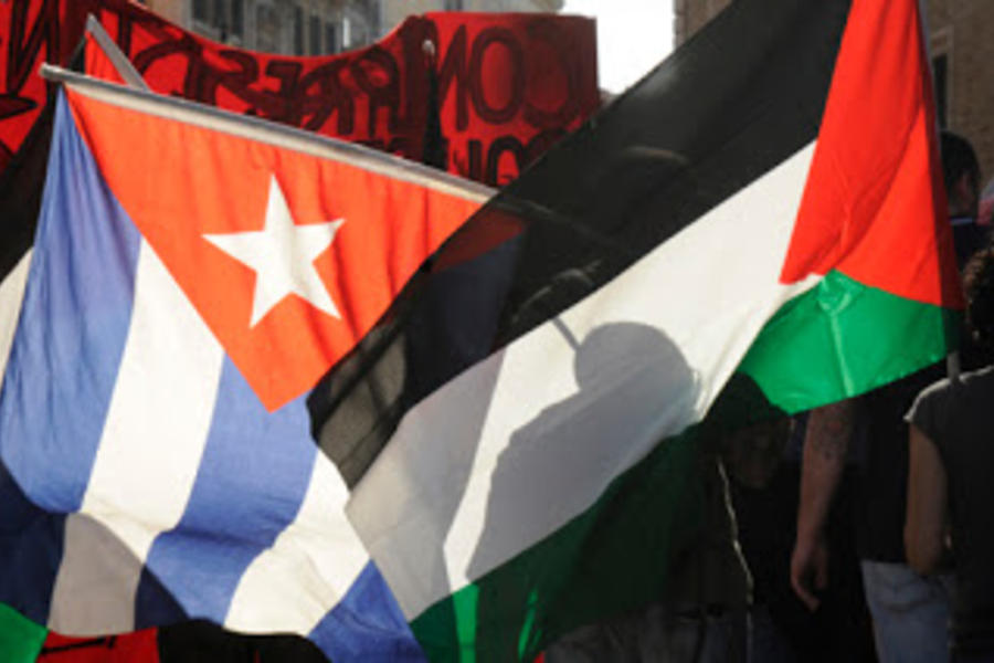 Palestinos en Líbano conmemoran efeméride relevante para los cubanos