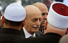 Walid Jumblatt - líder político druso del Líbano