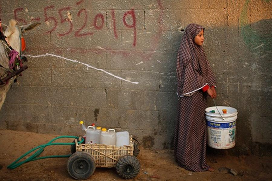 Israel deja sin agua potable a 80 mil palestinos
