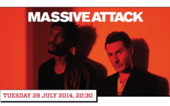 Massive Attack dedica a niños de Gaza su actuación en festival libanés