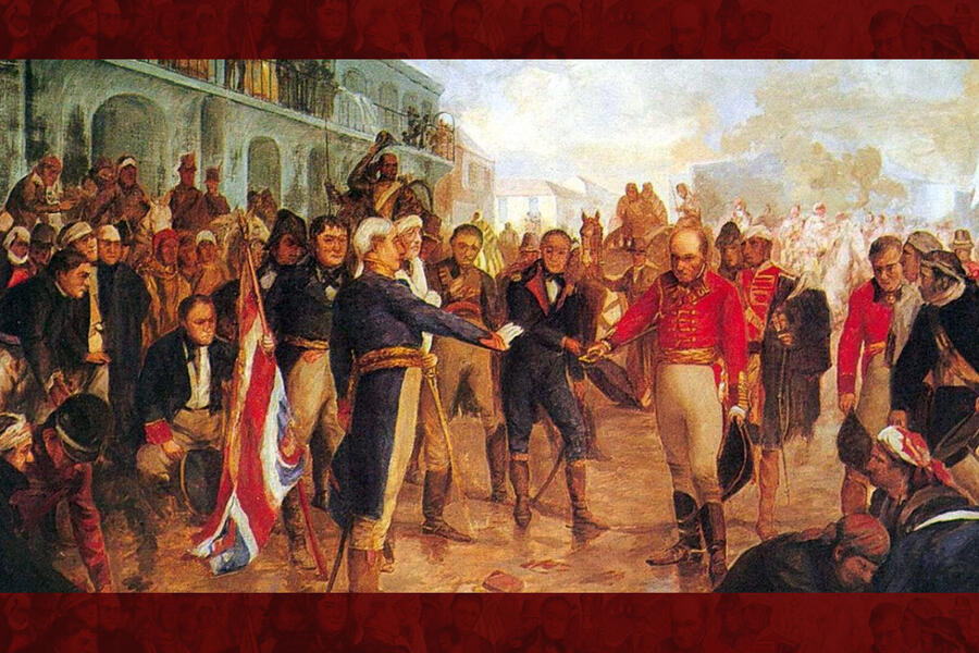 12 de Agosto, expulsión del invasor inglés