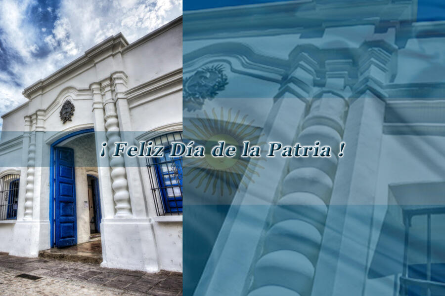 ¡Feliz 210º Día de la Patria!