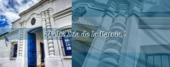¡Feliz 210º Día de la Patria!